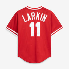 Barry Larkin Cincinnati Reds Mitchell & Ness Authentic Batting Practice Jersey Near Me