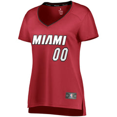 Fanatics Miami Heat Women's Fast Break Replica Custom Jersey Wine Statement Edition
