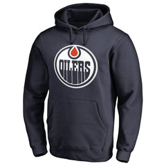Connor McDavid Edmonton Oilers Backer Name & Number Pullover Hoodie - Navy | NHL online