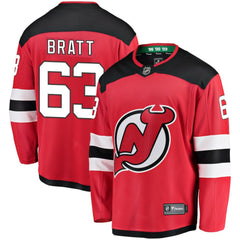 Jesper Bratt New Jersey Devils Fanatics Home Breakaway Player Jersey - Red | Fanatics near me