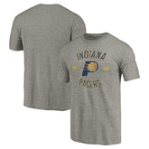 Indiana Pacers Team Heritage Tri-Blend T-Shirt Gray