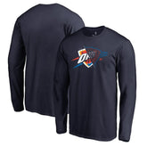 Oklahoma City Thunder X-Ray Long Sleeve T-Shirt Navy