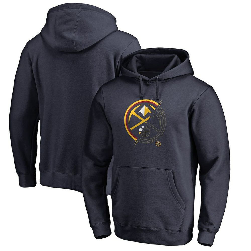 Denver Nuggets X-Ray Pullover Hoodie Navy