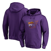 Phoenix Suns X-Ray Pullover Hoodie Purple