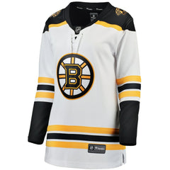 Boston Bruins Fanatics Women's Away Breakaway Jersey - White | Fanatics sale