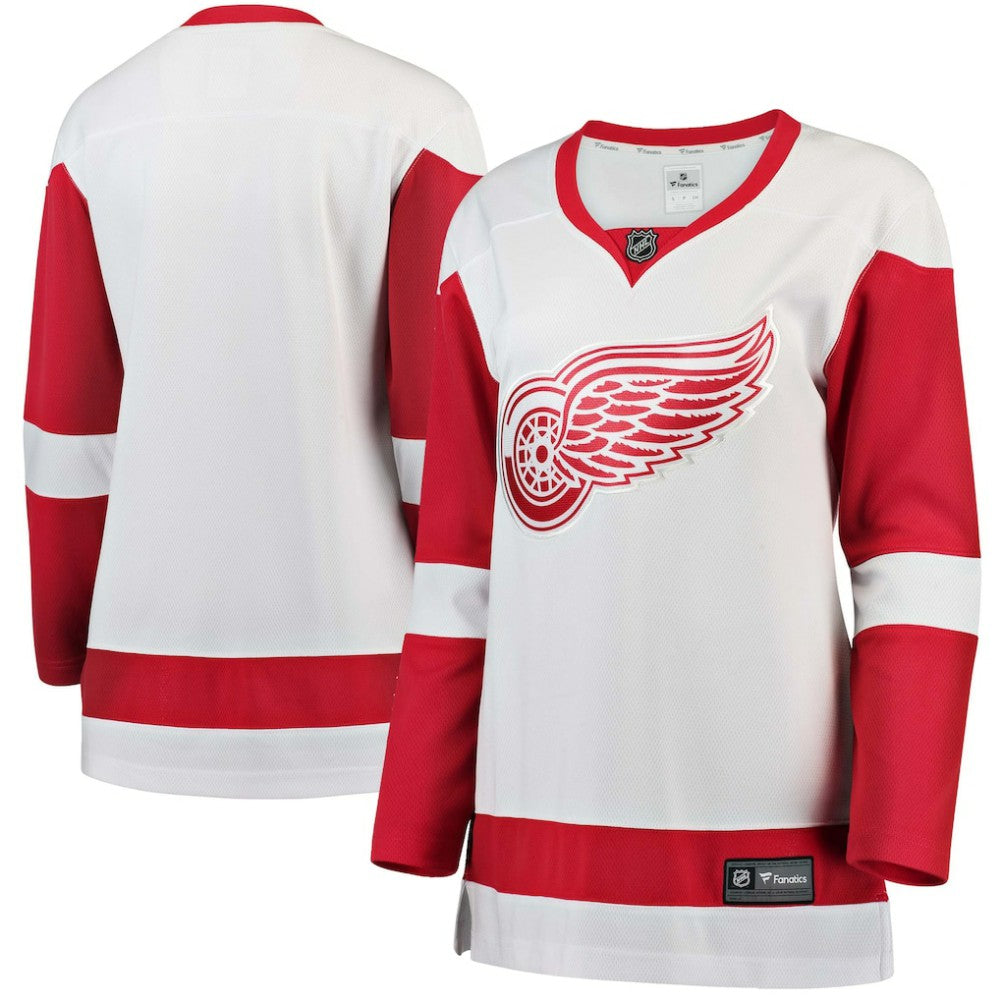 Detroit Red Wings Fanatics Women's Away Breakaway Jersey - White | Fanatics Clearance