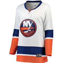 New York Islanders Fanatics Women's Away Breakaway Jersey - White | Fanatics Lifestyle