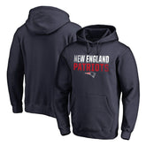 New England Patriots Iconic Collection Fade Out Pullover Hoodie - Navy - NFL