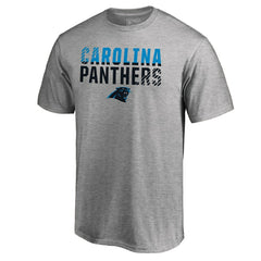 Carolina Panthers Iconic Collection Fade Out T-Shirt - Ash - NFL