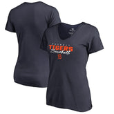 Detroit Tigers Women's Script Assist V-Neck T-Shirt Online