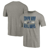 Tampa Bay Rays Cooperstown Collection Antique Stack Tri-Blend T-Shirt Sale