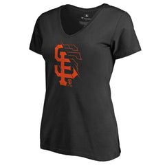 San Francisco Giants Women's X-Ray V-Neck T-Shirt for sale