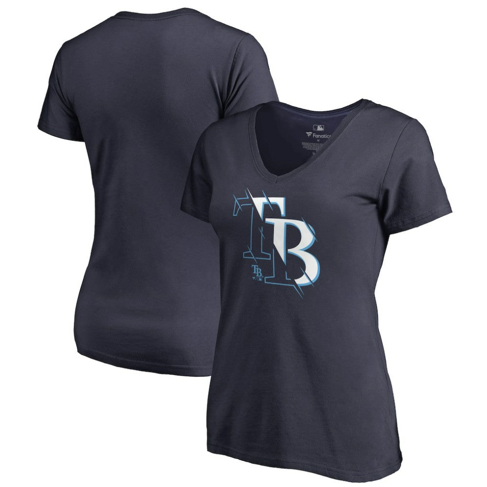 Tampa Bay Rays Women's X-Ray V-Neck T-Shirt Online