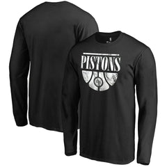 Detroit Pistons Buckets Long Sleeve T-Shirt Black