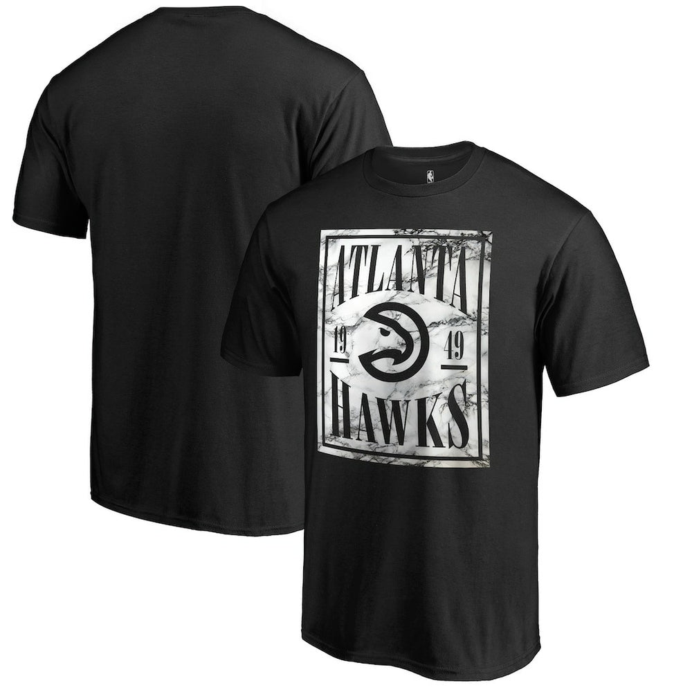 Atlanta Hawks Black Court Vision T-Shirt