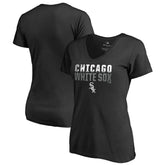 Chicago White Sox Women's Fade Out V-Neck T-Shirt Sale