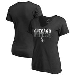 Chicago White Sox Women's Fade Out V-Neck T-Shirt Sale
