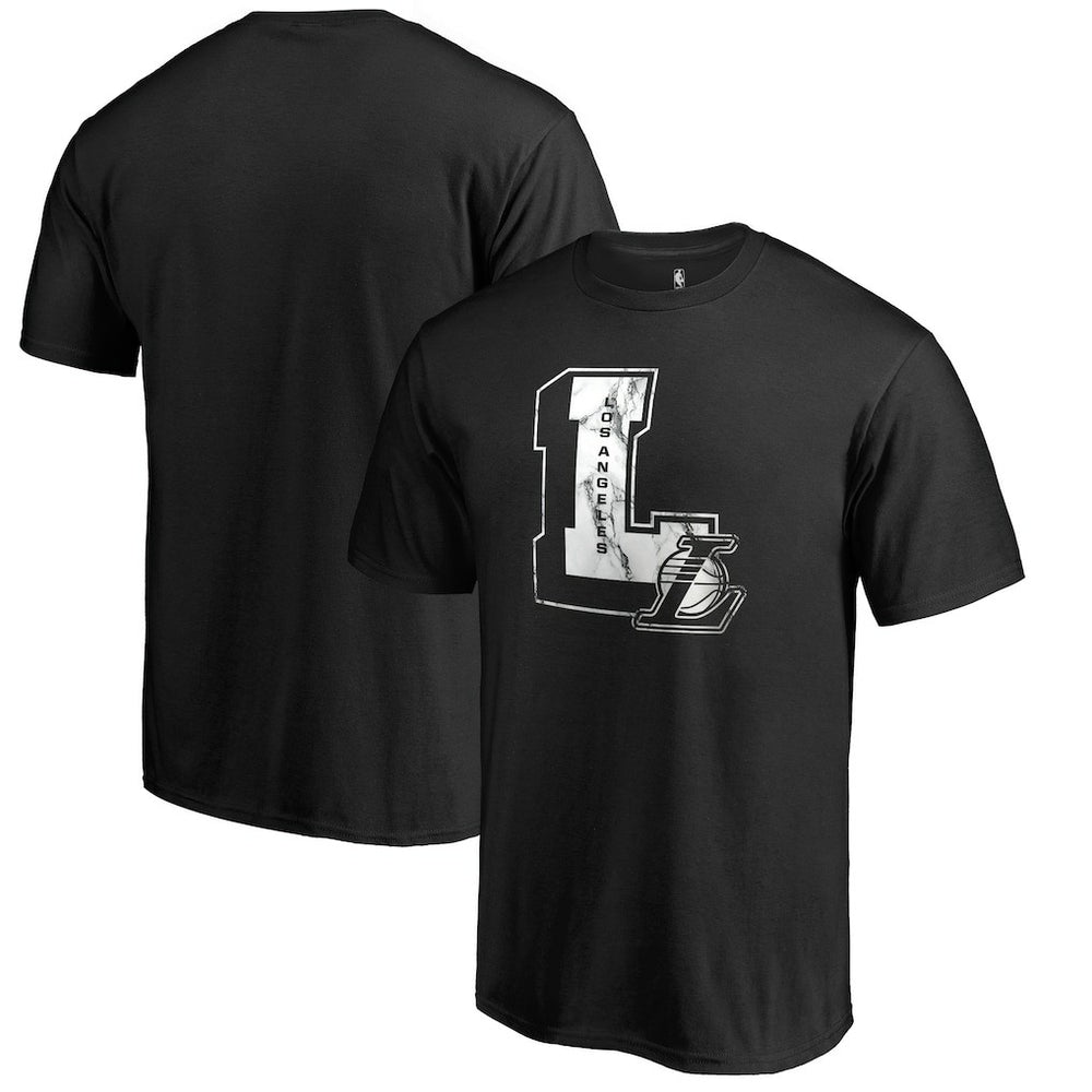 Los Angeles Lakers Letterman T-Shirt Black