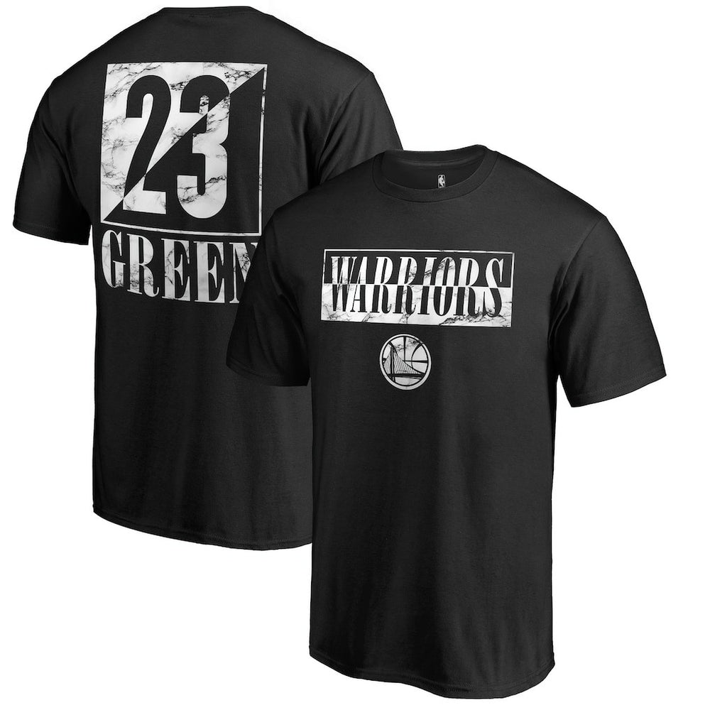 Draymond Green Golden State Warriors Yin & Yang Name and Number T-Shirt Black