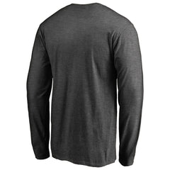 Philadelphia Eagles Primary Logo Long Sleeve T-Shirt - Heathered Charcoal - NFL
