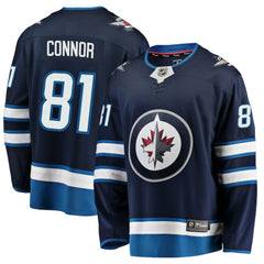 Kyle Connor Winnipeg Jets Fanatics Breakaway Replica Jersey - Navy | Fanatics on sale