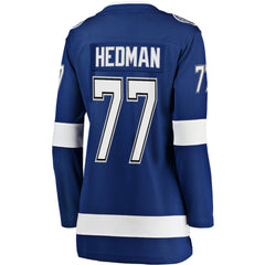 Victor Hedman Tampa Bay Lightning Fanatics Women's Home Breakaway Jersey - Blue | Fanatics on sale