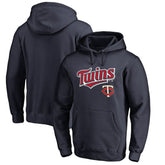 Minnesota Twins Team Lockup Fitted Pullover Hoodie for sale