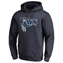 Tampa Bay Rays Team Lockup Fitted Pullover Hoodie Outlet