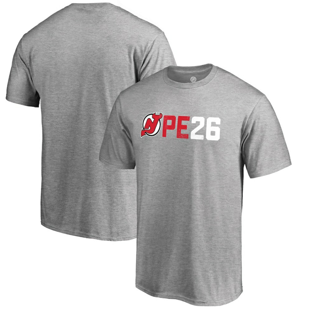 Patrik Elias New Jersey Devils PE26 T-Shirt - Heather Gray | NHL online