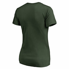 Giannis Antetokounmpo Milwaukee Bucks Women's Player State V-Neck T-Shirt Hunter Green