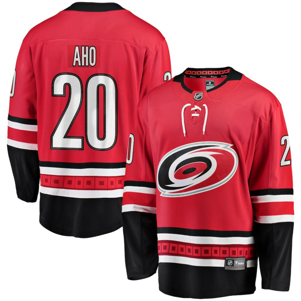 Sebastian Aho Carolina Hurricanes Fanatics Alternate Breakaway Player Jersey - Red | Fanatics near me