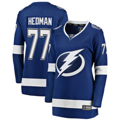 Victor Hedman Tampa Bay Lightning Fanatics Women's Breakaway Player Jersey - Blue | Fanatics sale
