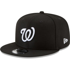 Washington Nationals New Era Black & White 9FIFTY Snapback Hat Near Me