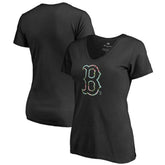 Boston Red Sox Women's Lovely V-Neck T-Shirt Sale