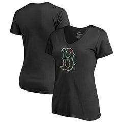 Boston Red Sox Women's Lovely V-Neck T-Shirt Sale