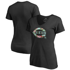 Cincinnati Reds Women's Lovely V-Neck T-Shirt Sale