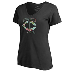 Minnesota Twins Women's Lovely V-Neck T-Shirt for sale