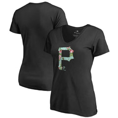 Pittsburgh Pirates Women's Lovely V-Neck T-Shirt Outlet