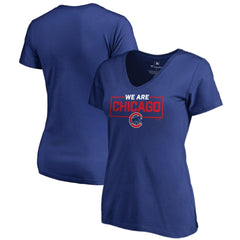 Chicago Cubs Women's We Are Icon V-Neck T-Shirt Near Me