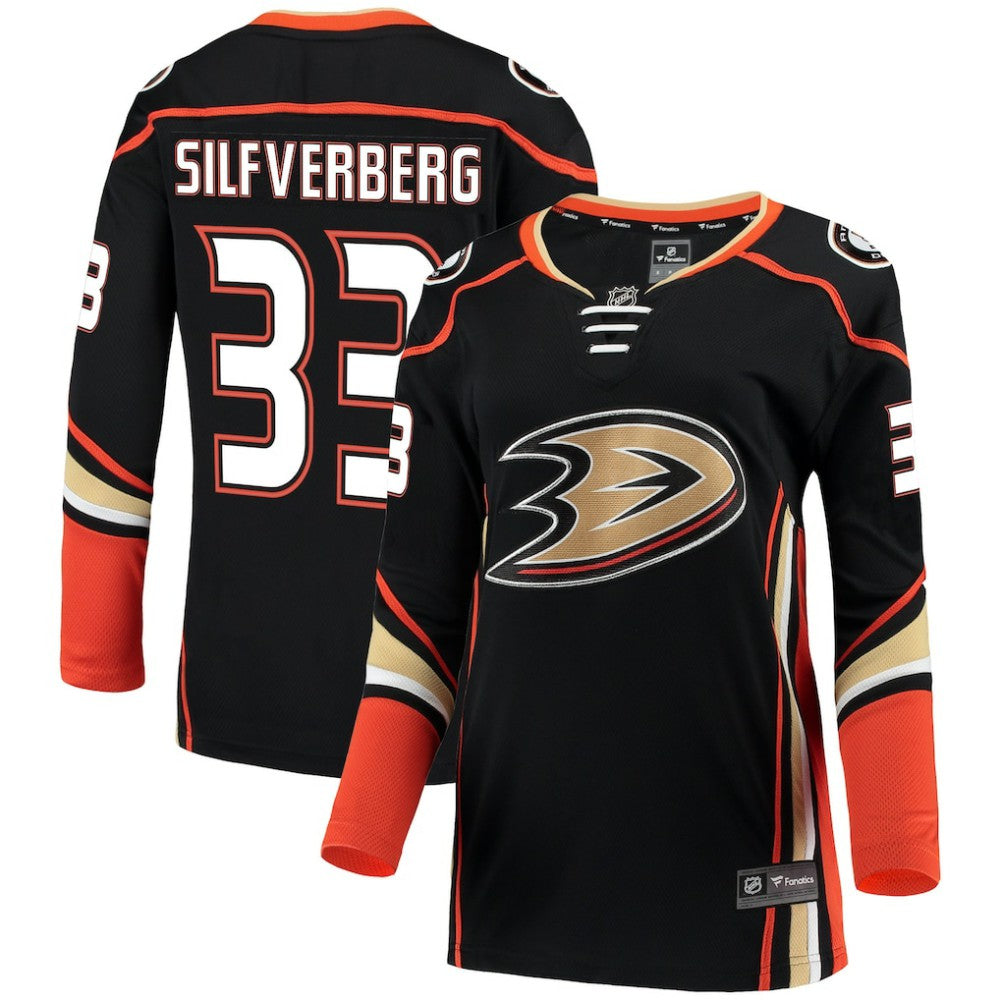 Jakob Silfverberg Anaheim Ducks Fanatics Women's Breakaway Jersey - Black | Fanatics Clearance