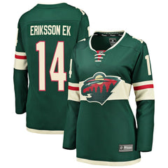 Joel Eriksson Ek Minnesota Wild Fanatics Women's Breakaway Player Jersey - Green | Fanatics Clearance