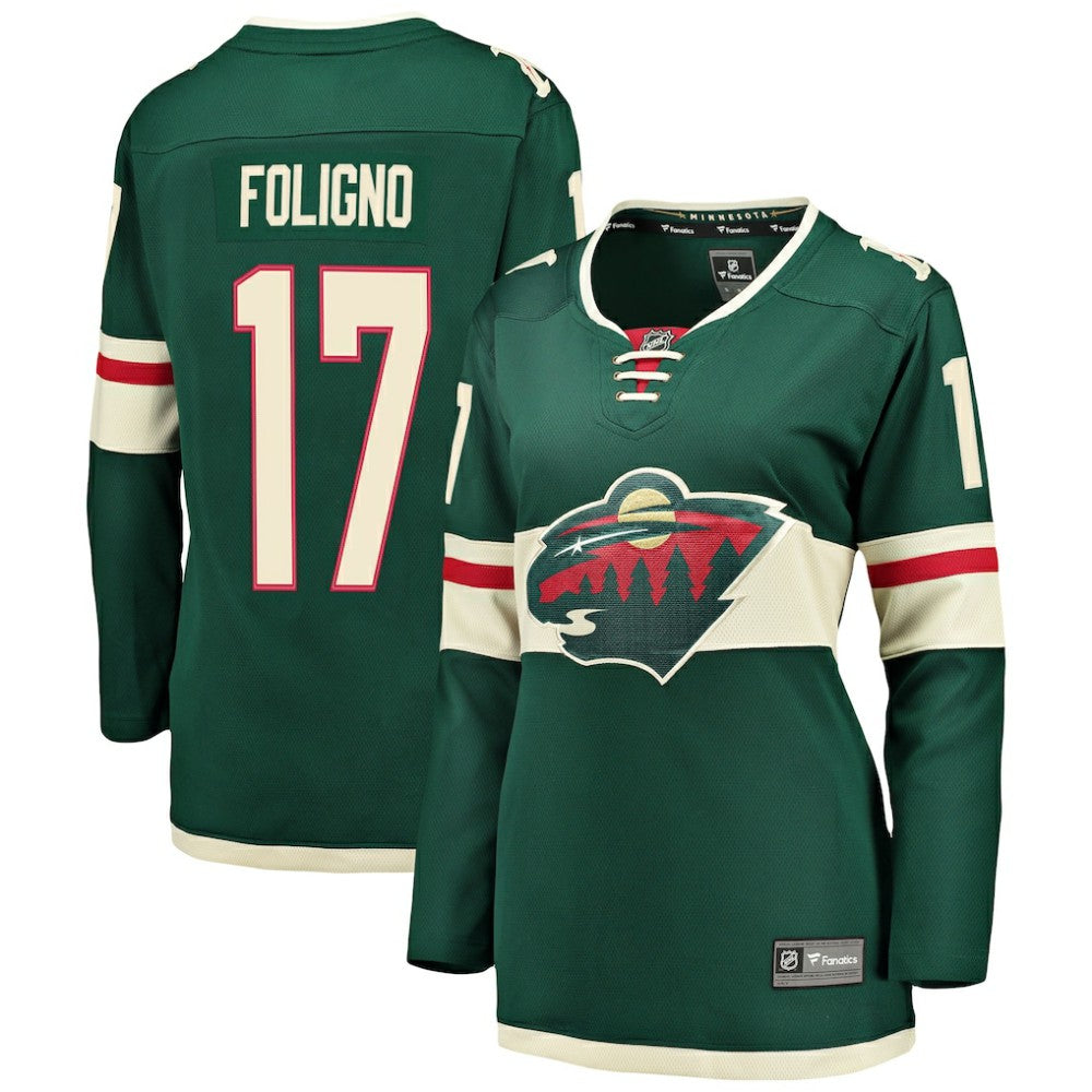 Marcus Foligno Minnesota Wild Fanatics Women's Breakaway Player Jersey - Green | Fanatics discount