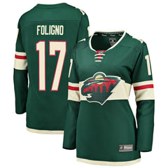Marcus Foligno Minnesota Wild Fanatics Women's Breakaway Player Jersey - Green | Fanatics discount