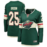 Jonas Brodin Minnesota Wild Fanatics Women's Breakaway Player Jersey - Green | Fanatics on sale