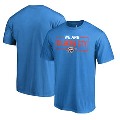 Oklahoma City Thunder We Are Iconic Collection T-Shirt Blue