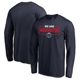 Washington Wizards We Are Iconic Collection Long Sleeve T-Shirt Navy