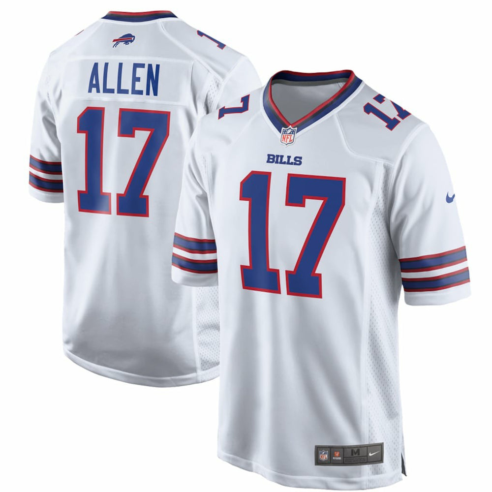 Josh Allen Buffalo Bills Game Player Jersey - White - Nike