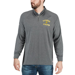 Pittsburgh Pirates Stitches Team Raglan Quarter-Zip Pullover Jacket for sale