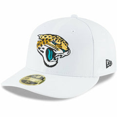 Jacksonville Jaguars New Era Omaha Low Profile 59FIFTY Fitted Hat - White - NFL