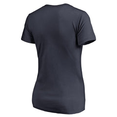 New Orleans Pelicans Women's Hometown Collection Do It Bigger V-Neck T-Shirt Navy